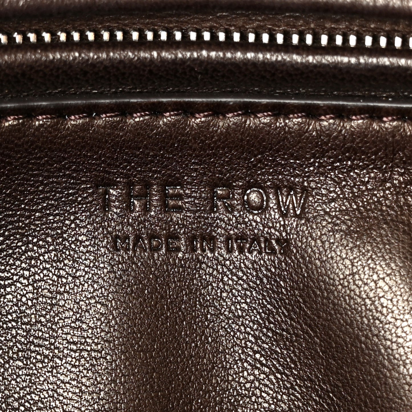Calfskin Marcel Slouchy Top Handle Bag Deep Brown