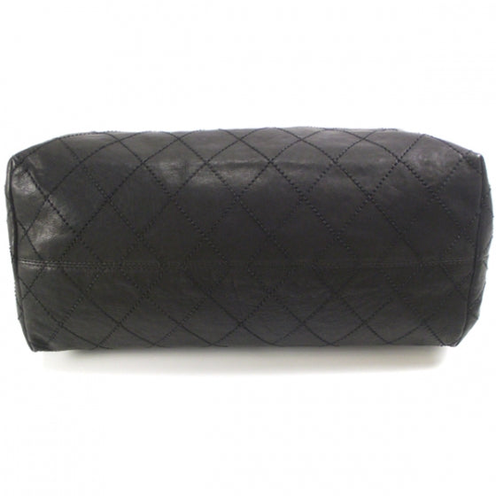 Chanel Leather Baby Coco Cabas Black 4 of 13