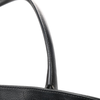 Chanel Calfskin Cerf Executive Shopper Tote Black 15 of 16