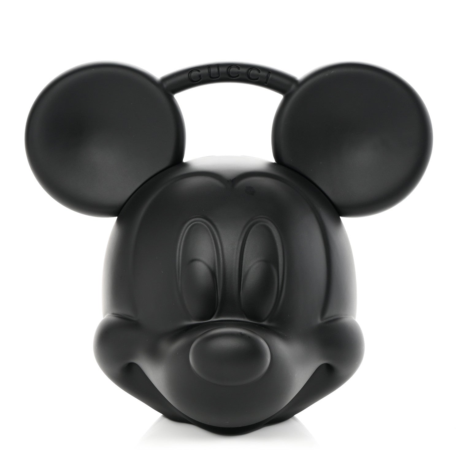 Gucci X DISNEY Plastic Mickey Mouse Top Handle Bag Matte Black 1 of 12