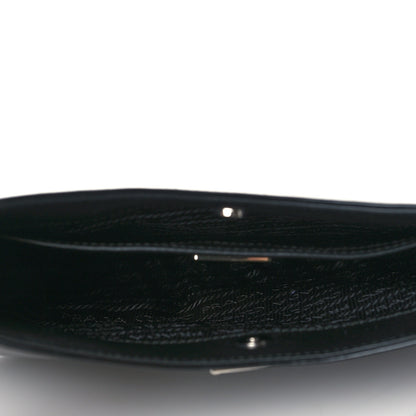 Prada Spazzolato Cleo Shoulder Bag Black 4 of 8