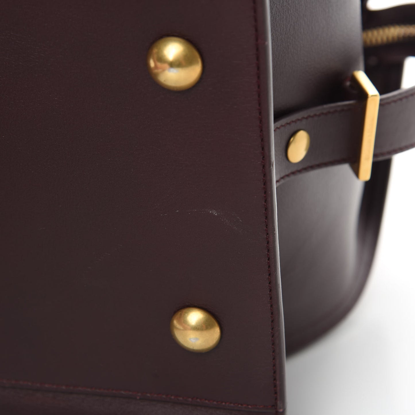 Calfskin Medium Classic Y Cabas Bordeaux