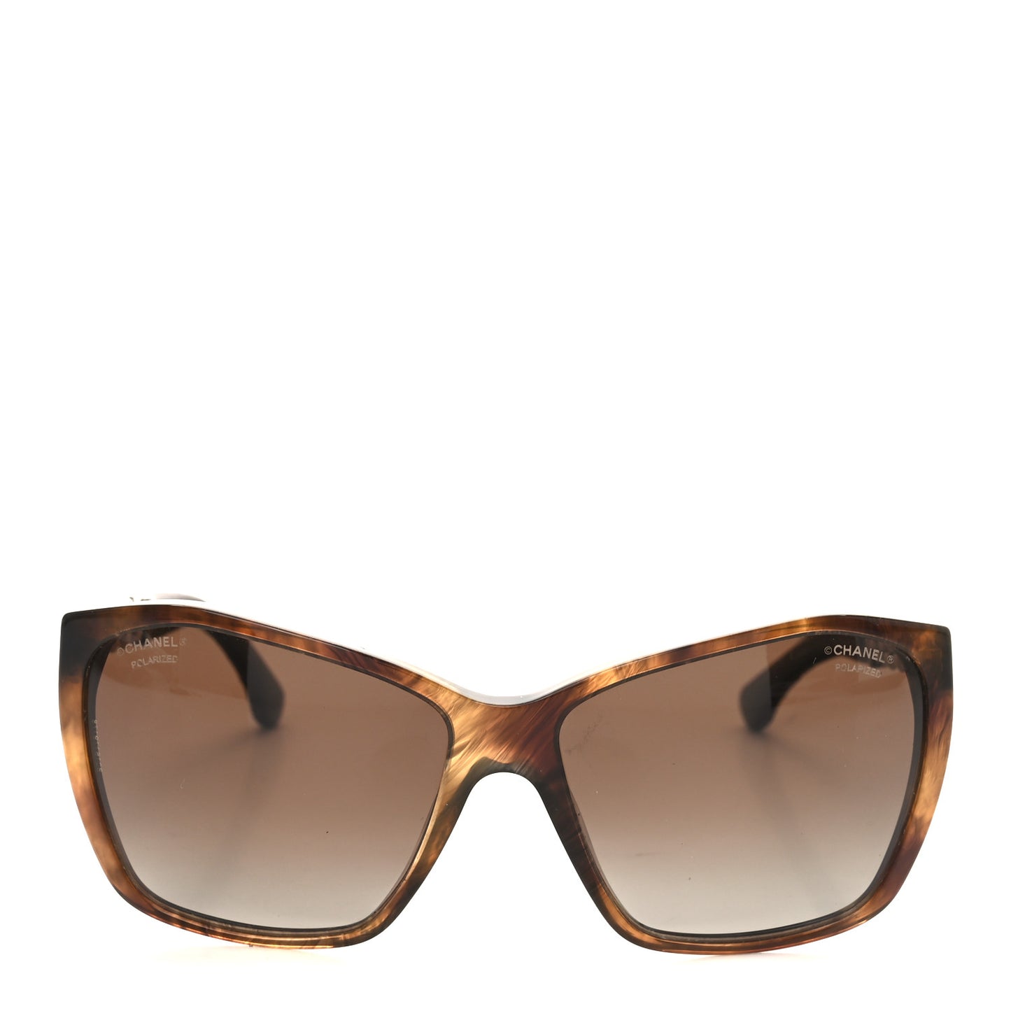 Lambskin Quilted Reissue Polarized Sunglasses 5327-Q Brown