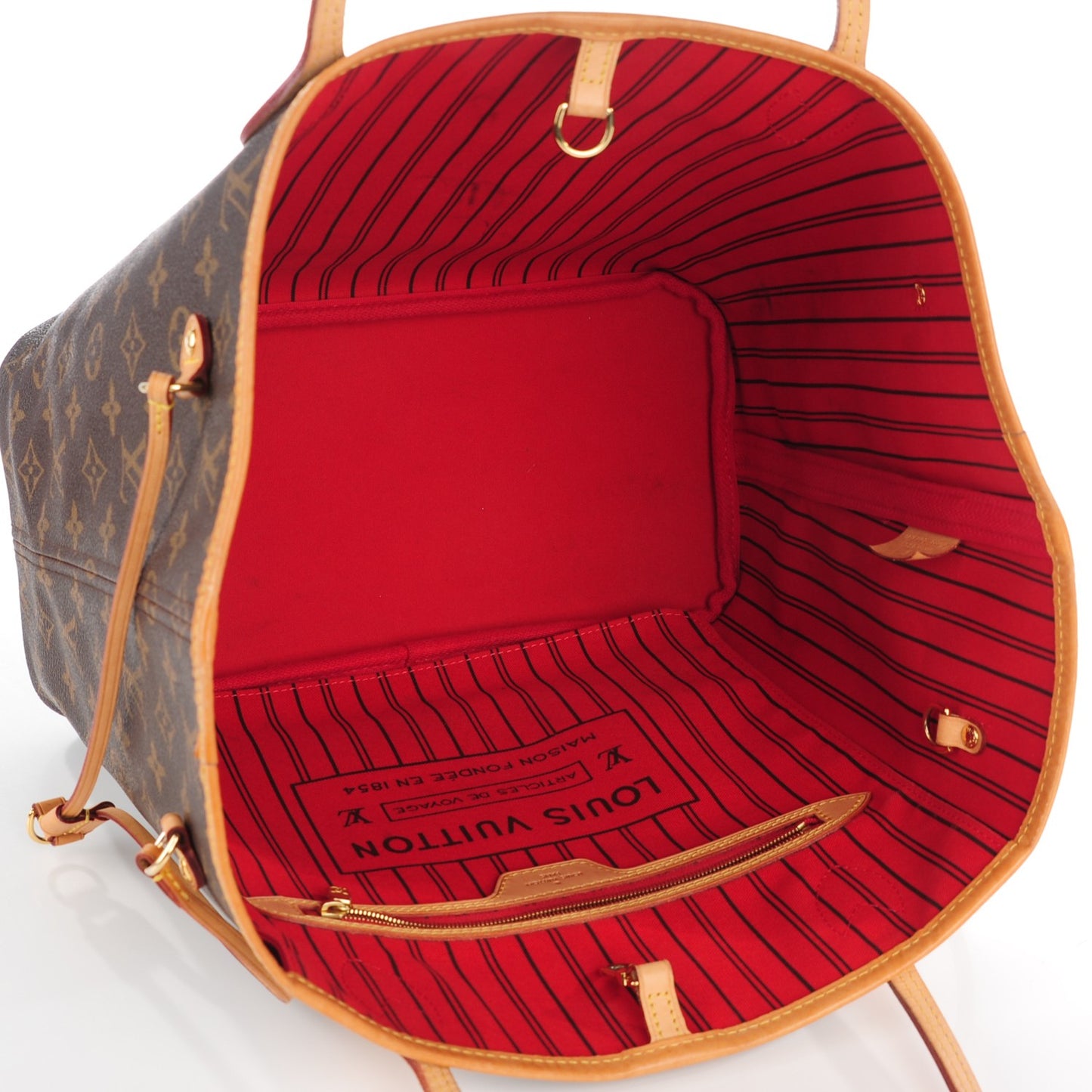Monogram Neo Neverfull MM Cherry