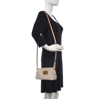 Louis Vuitton Damier Azur Eva Clutch 2 of 10