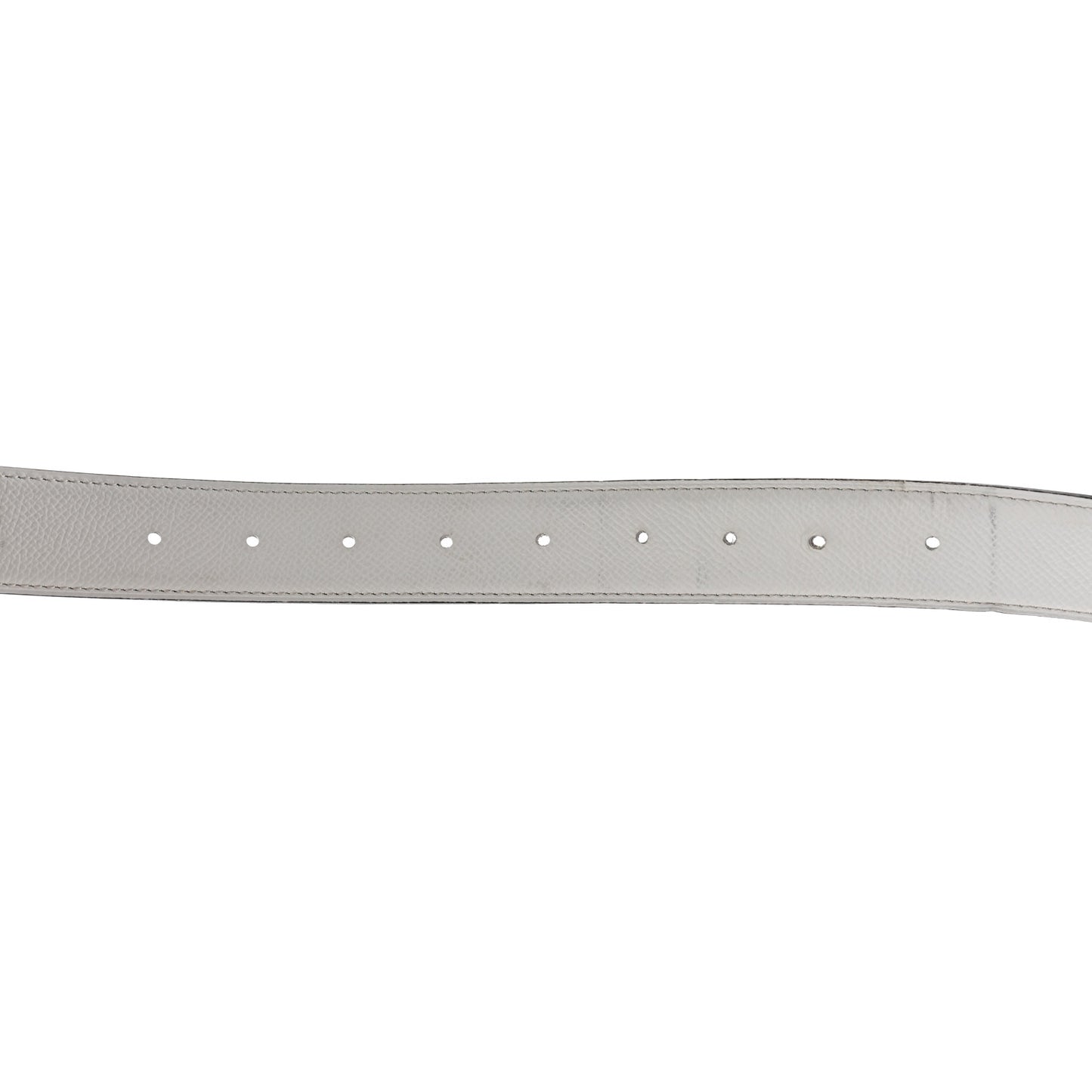 Swift Epsom 32mm Belt Strap 110 44 Gold White