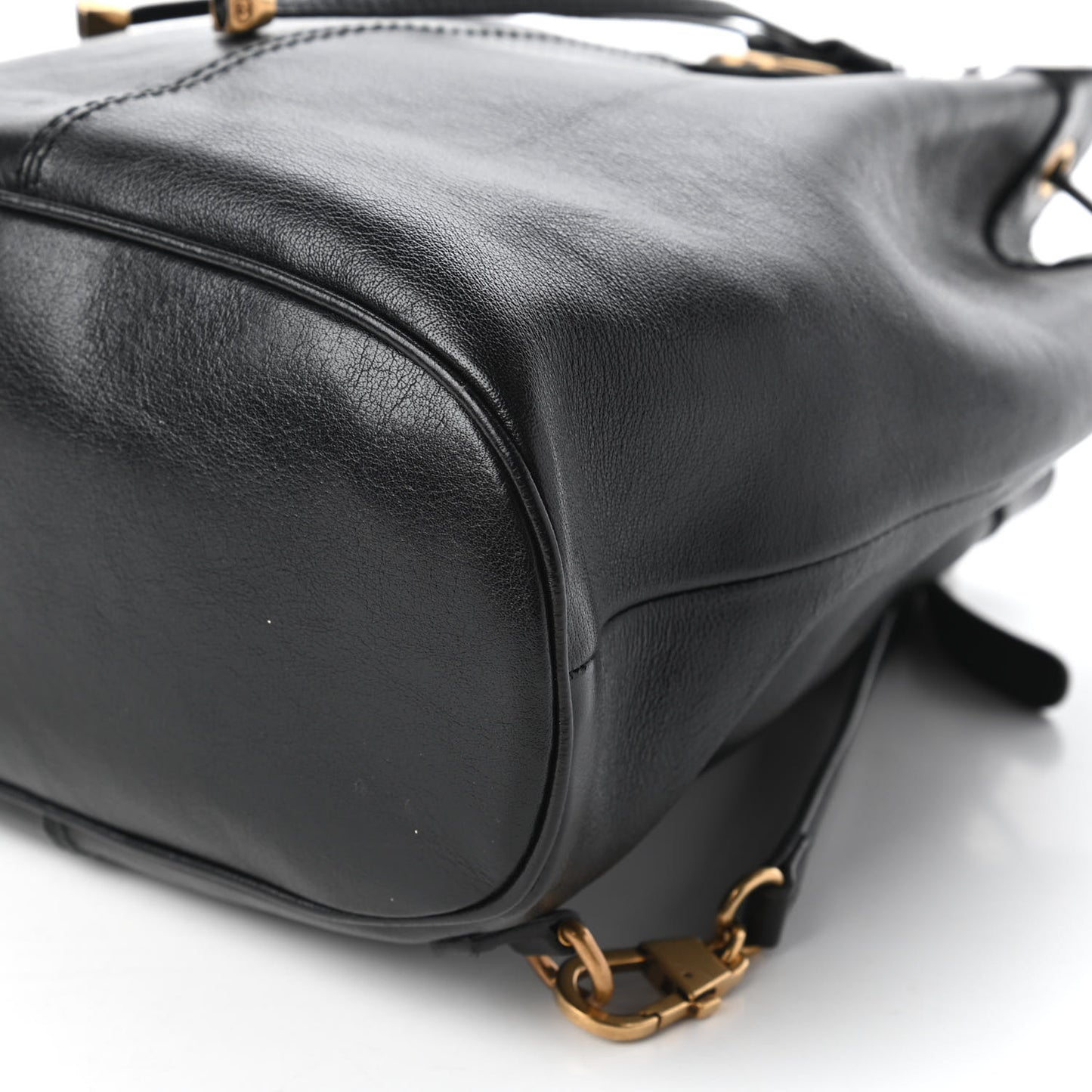 Piuma Lux Energy Medium Re(Belle) Convertible Bucket Bag Black