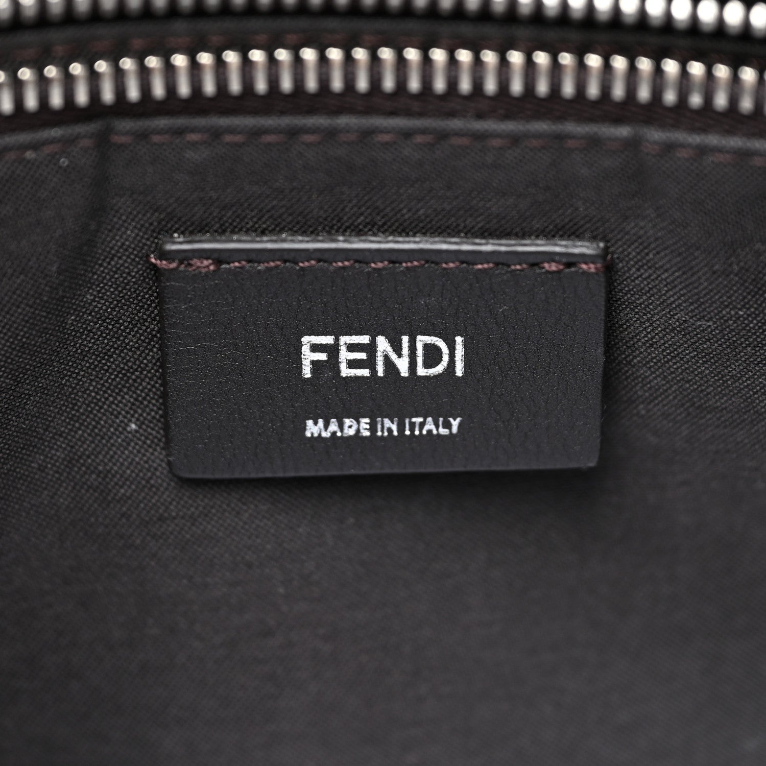 Fendi Vitello Dolce Pearl Scalloped Medium By The Way Boston Bag Grigio Perla 7 of 10