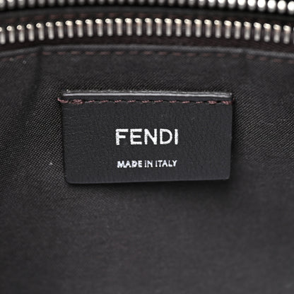 Fendi Vitello Dolce Pearl Scalloped Medium By The Way Boston Bag Grigio Perla 7 of 10