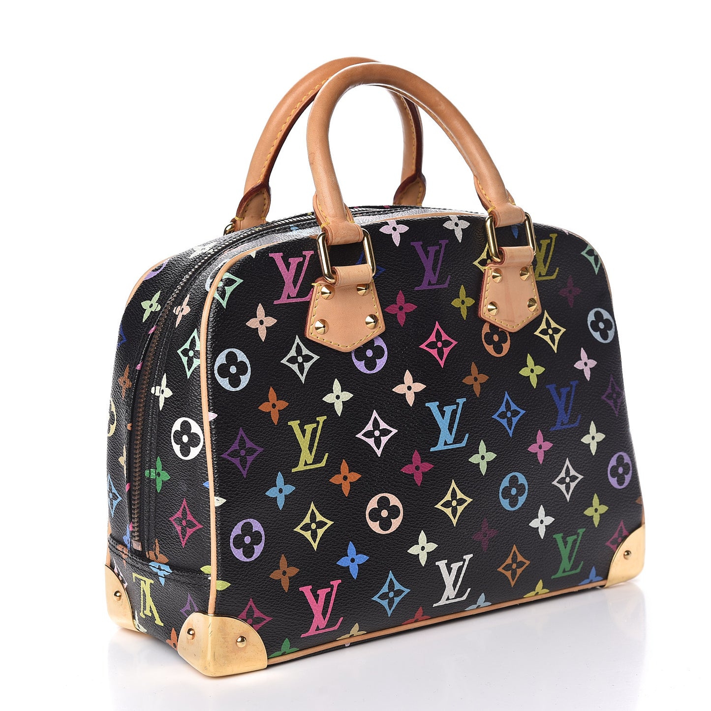 Monogram Multicolor Trouville Black