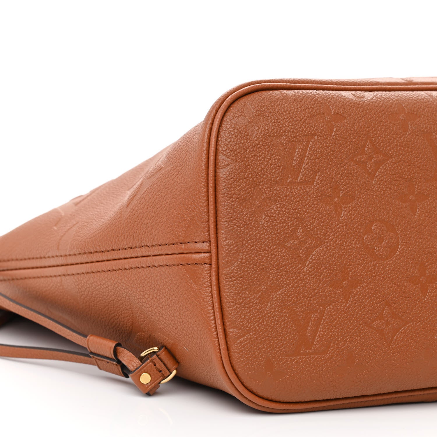 Louis Vuitton Empreinte Monogram Giant Neverfull MM Cognac 10 of 11