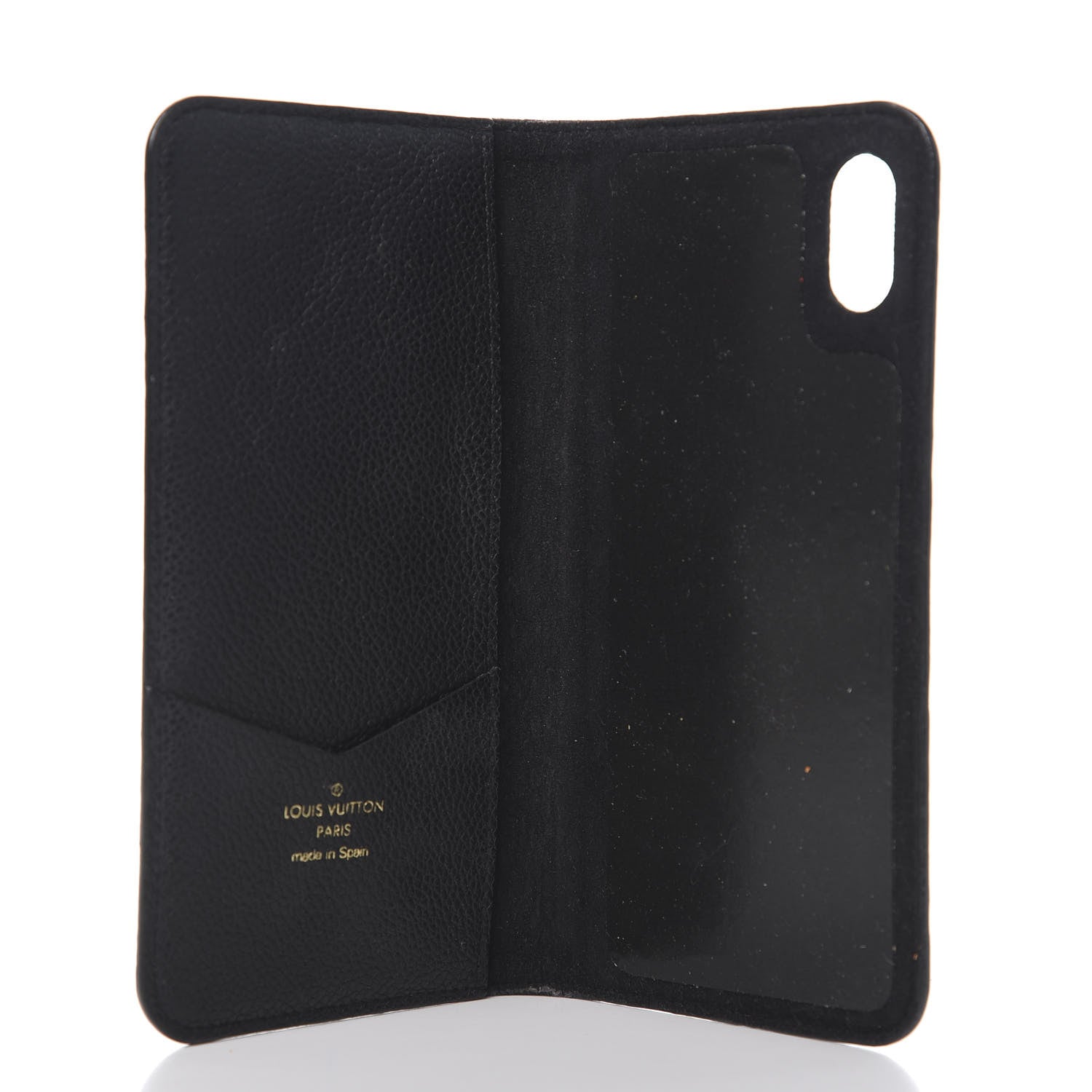 Louis Vuitton Empreinte iPhone XS Max Folio Case Black 5 of 8