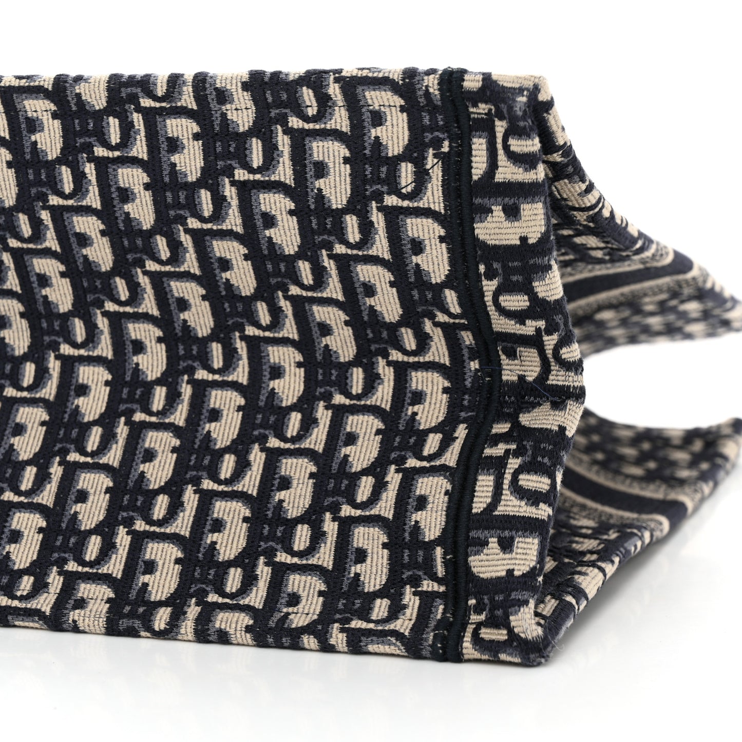 Oblique Large Book Tote Blue Multicolor