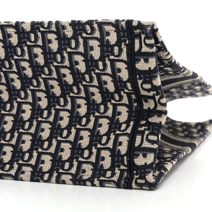 Christian Dior Oblique Large Book Tote Blue Multicolor 10 of 13