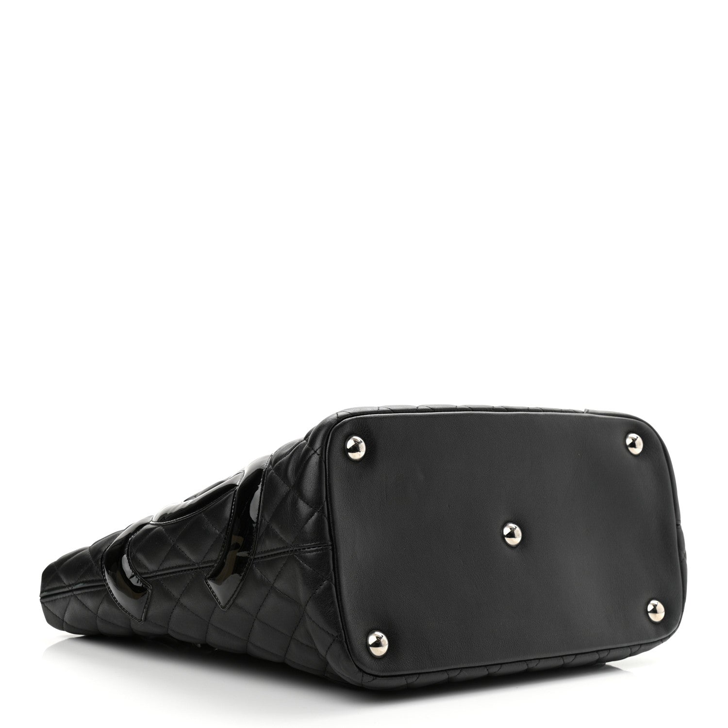 Chanel Calfskin Quilted Large Cambon Tote Black 4 of 13