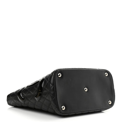 Chanel Calfskin Quilted Large Cambon Tote Black 4 of 13