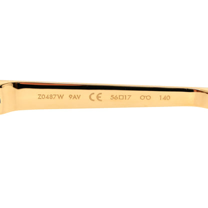 Louis Vuitton Petit Soupcon Cat Eye Sunglasses Z0487W Brown 6 of 8