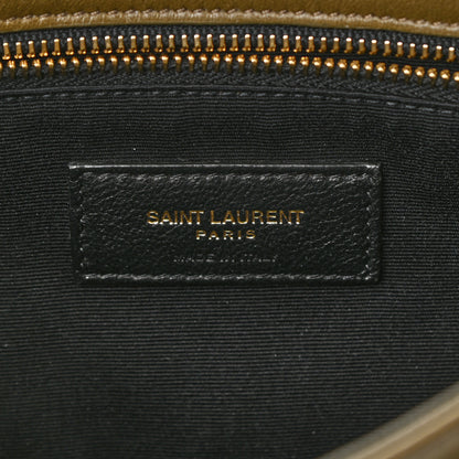 Saint Laurent Lambskin Matelasse Monogram Medium Niki Chain Satchel Seaweed 7 of 10