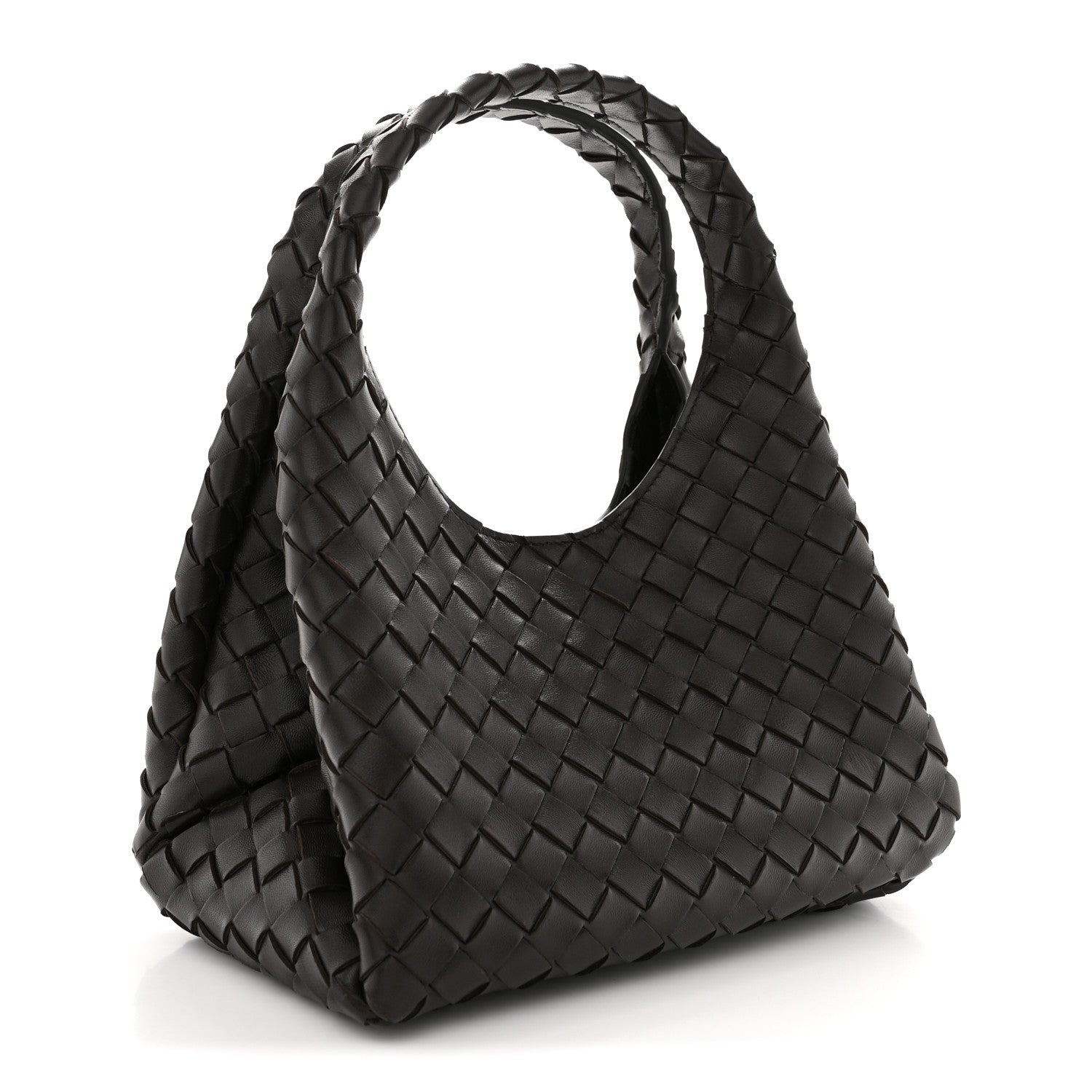 Bottega Veneta Nappa Intrecciato Small Campana Shoulder Bag Fondant 3 of 10