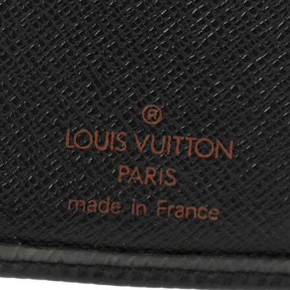 Louis Vuitton Epi French Purse Wallet Black 6 of 10