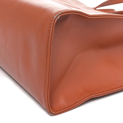 Telfar Vegan Leather Medium Shopping Bag Tan 9 of 9