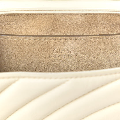 Chloe Calfskin Quilted Nano Drew Bijou Shoulder Bag White 6 of 9