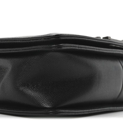 Chanel Caviar Quilted New Medium Boy Flap Black 9 of 10