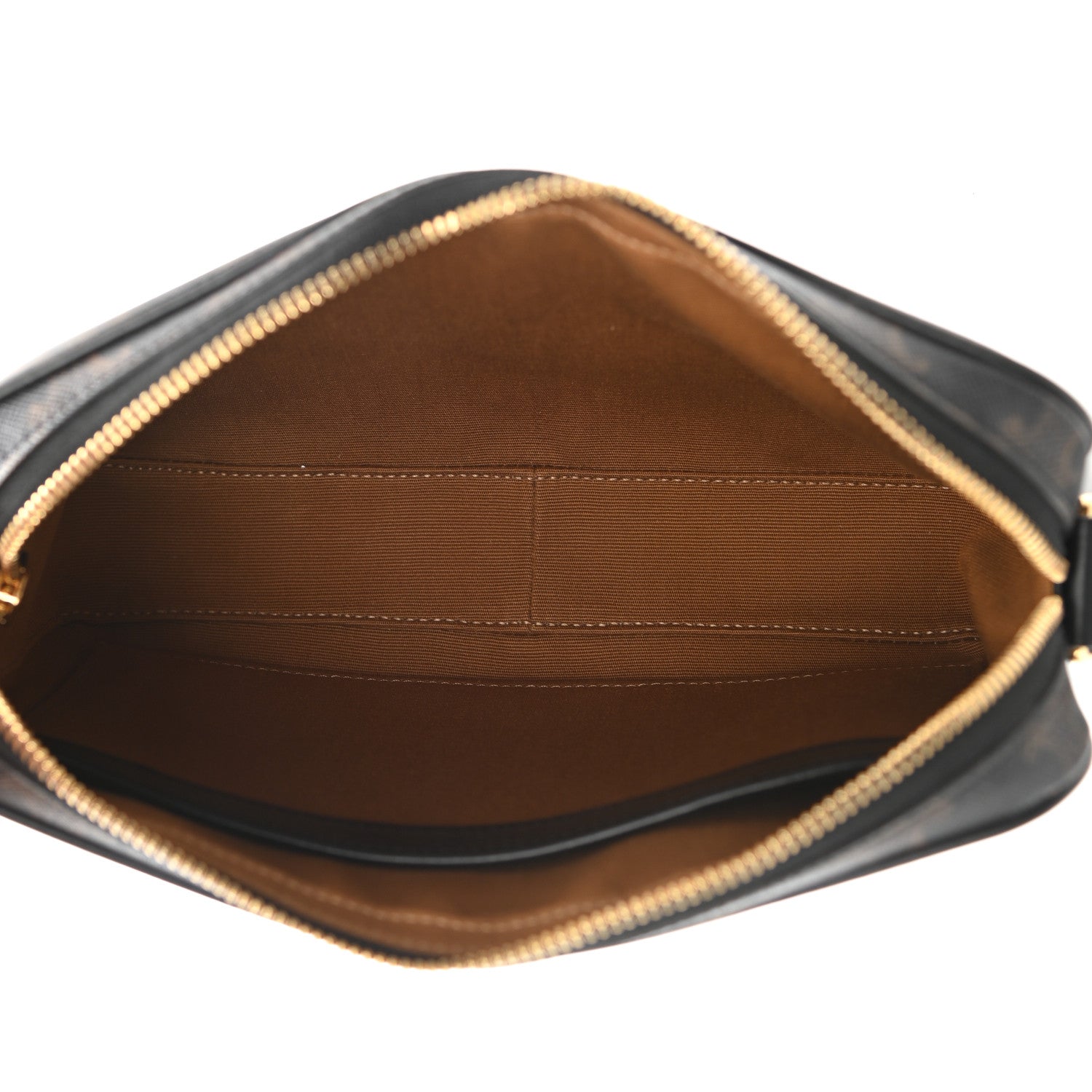 Celine Triomphe Canvas Medium Messenger Bag Black 5 of 10