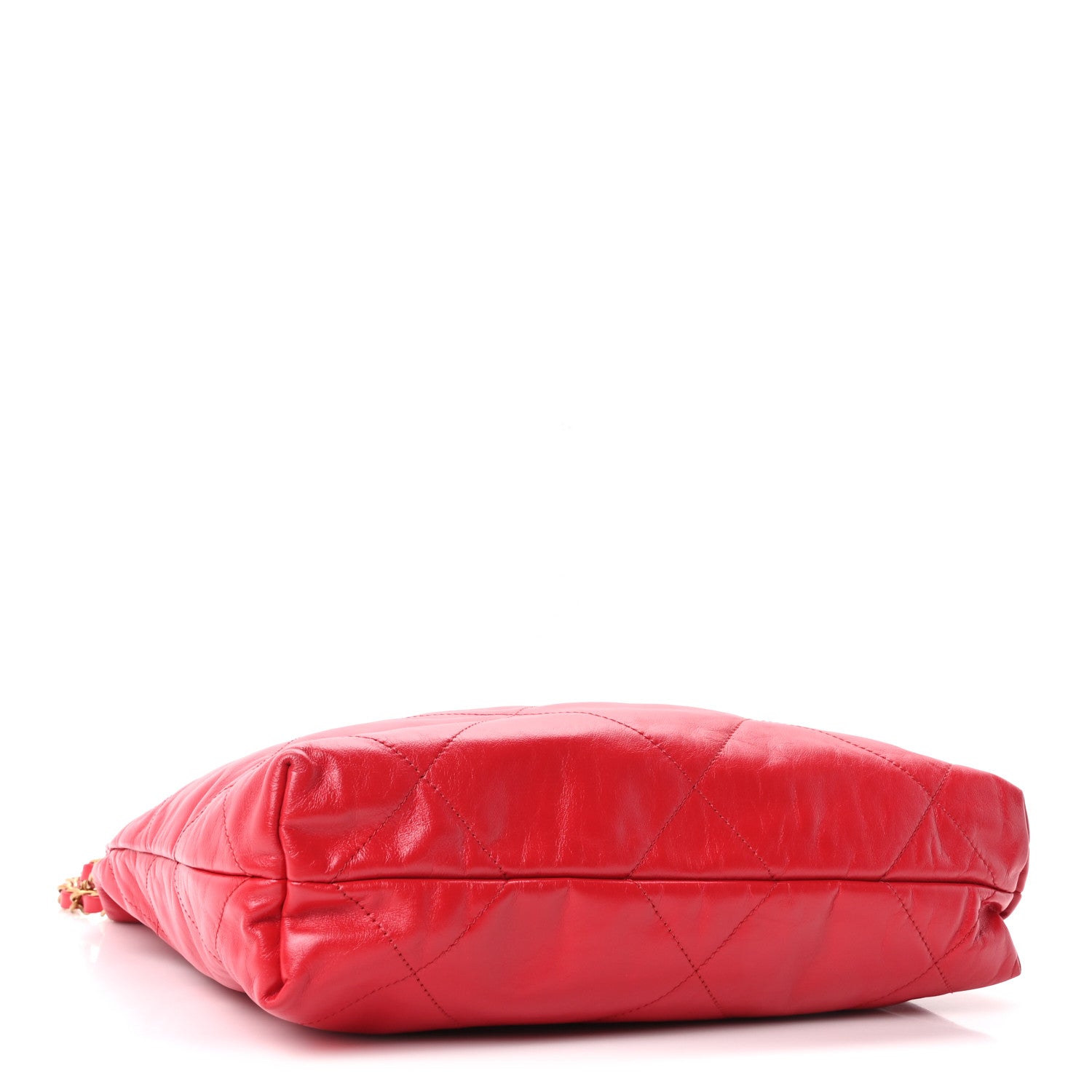 Chanel Shiny Calfskin Quilted Small Chanel 22 Red 5 of 11