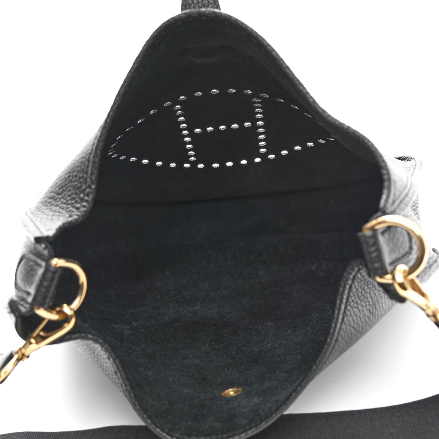 Hermes Taurillon Clemence Evelyne III GM Black 5 of 10