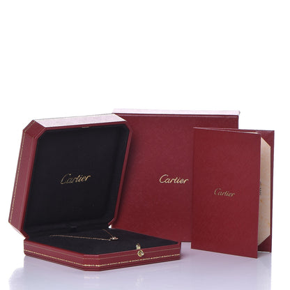 Cartier 18K Pink Gold Diamond D'Amour Pave Necklace 8 of 8