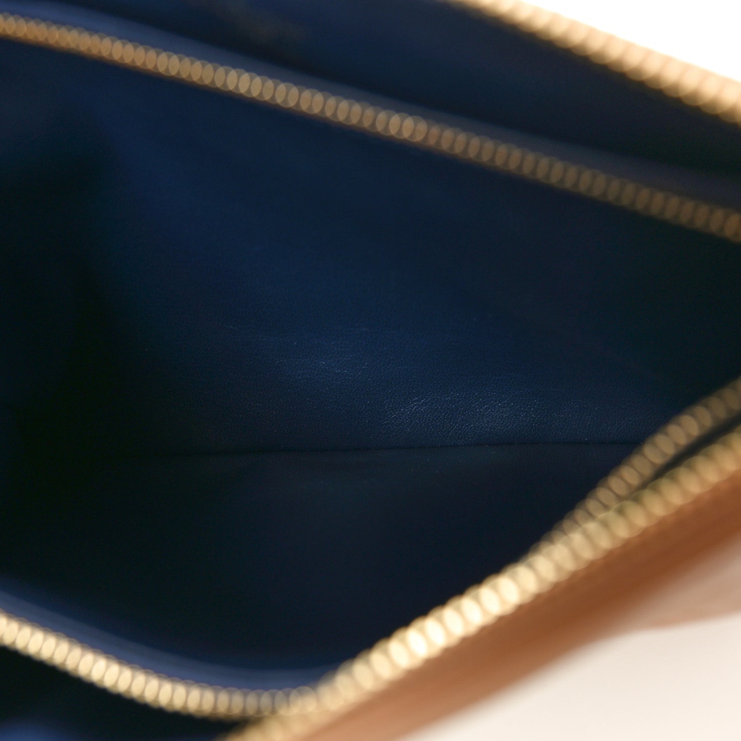 Lambskin Embossed Monogram Coussin PM Camel