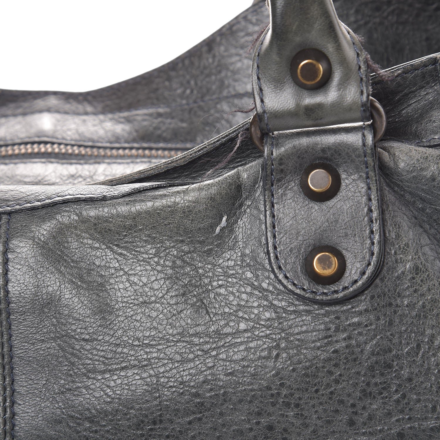Balenciaga Agneau Classic Hardware Part Time Anthracite 13 of 19