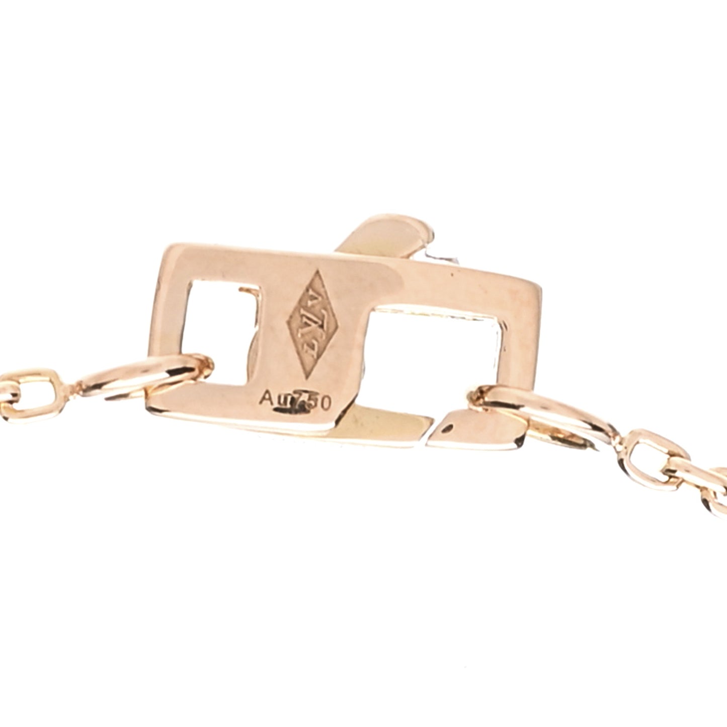 18K Pink Gold Diamond Idylle Blossom Pendant Necklace