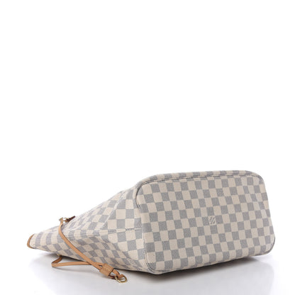 Louis Vuitton Damier Azur Neverfull MM 4 of 16