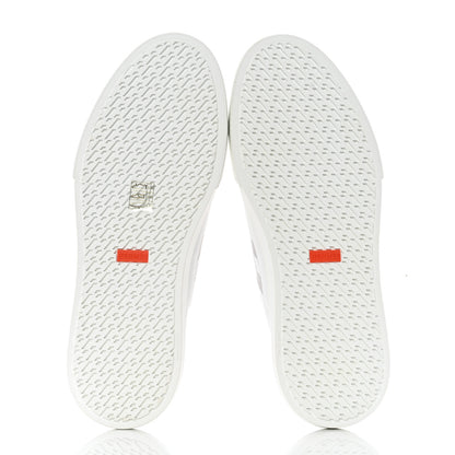 Hermes Calfskin Deep Sneakers 44 White Multicolor 5 of 10