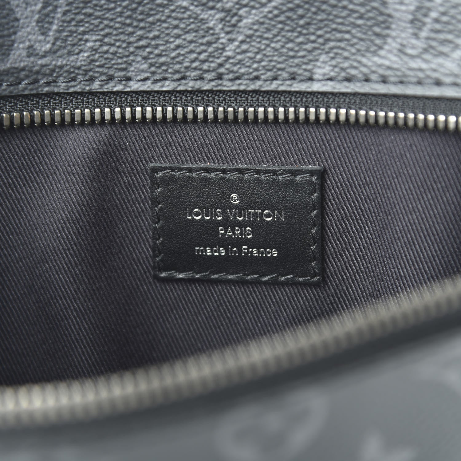Louis Vuitton Monogram Eclipse Grand Sac Pochette 8 of 9