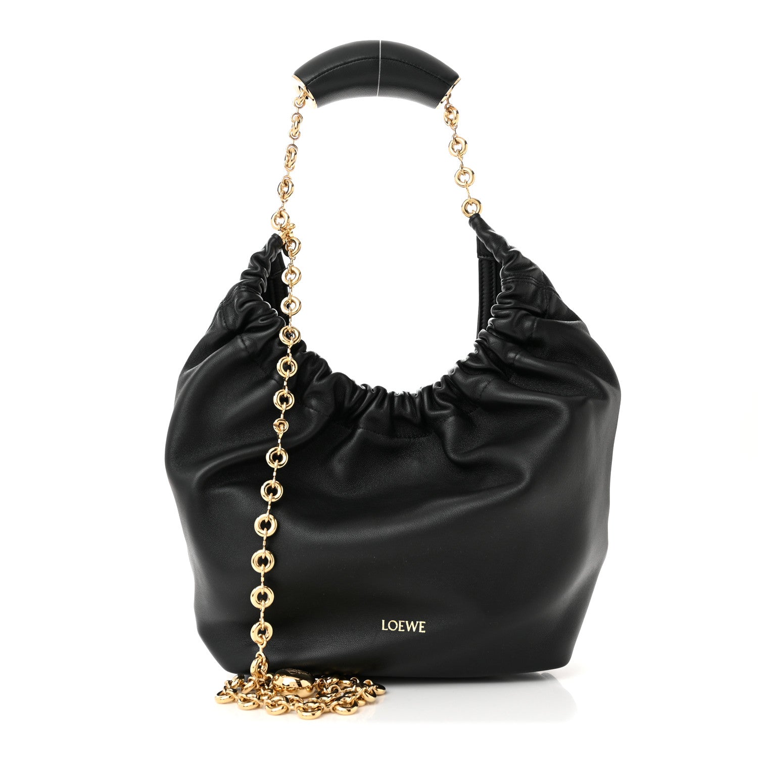 Loewe Nappa Small Squeeze Bag Black 1 of 9