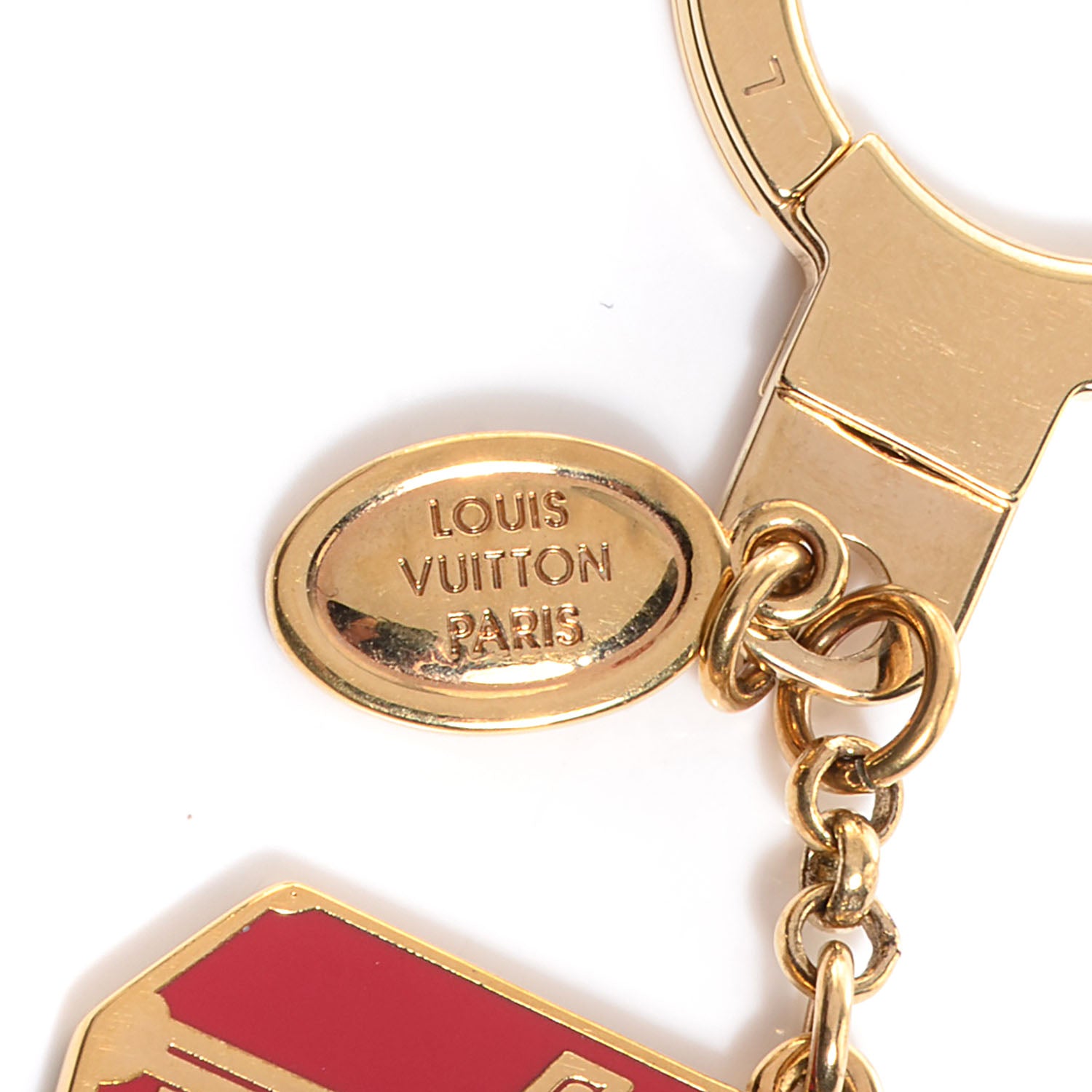 Louis Vuitton Porte Cles Malle Chaine Keychain 6 of 8