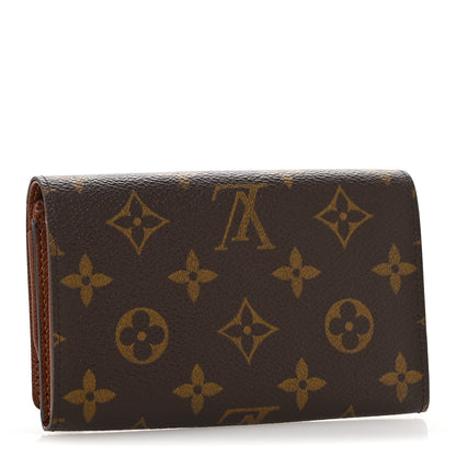 Louis Vuitton Monogram Porte-Monnaie Tresor Wallet 3 of 10