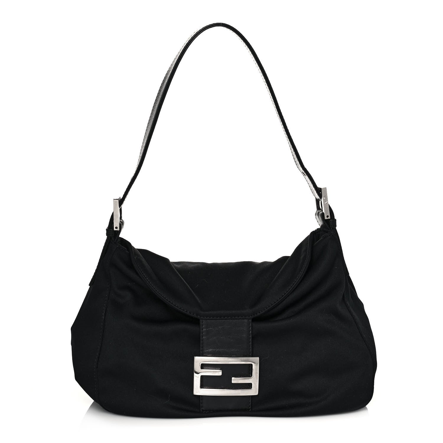 Fendi Neoprene Baguette Black 1 of 12