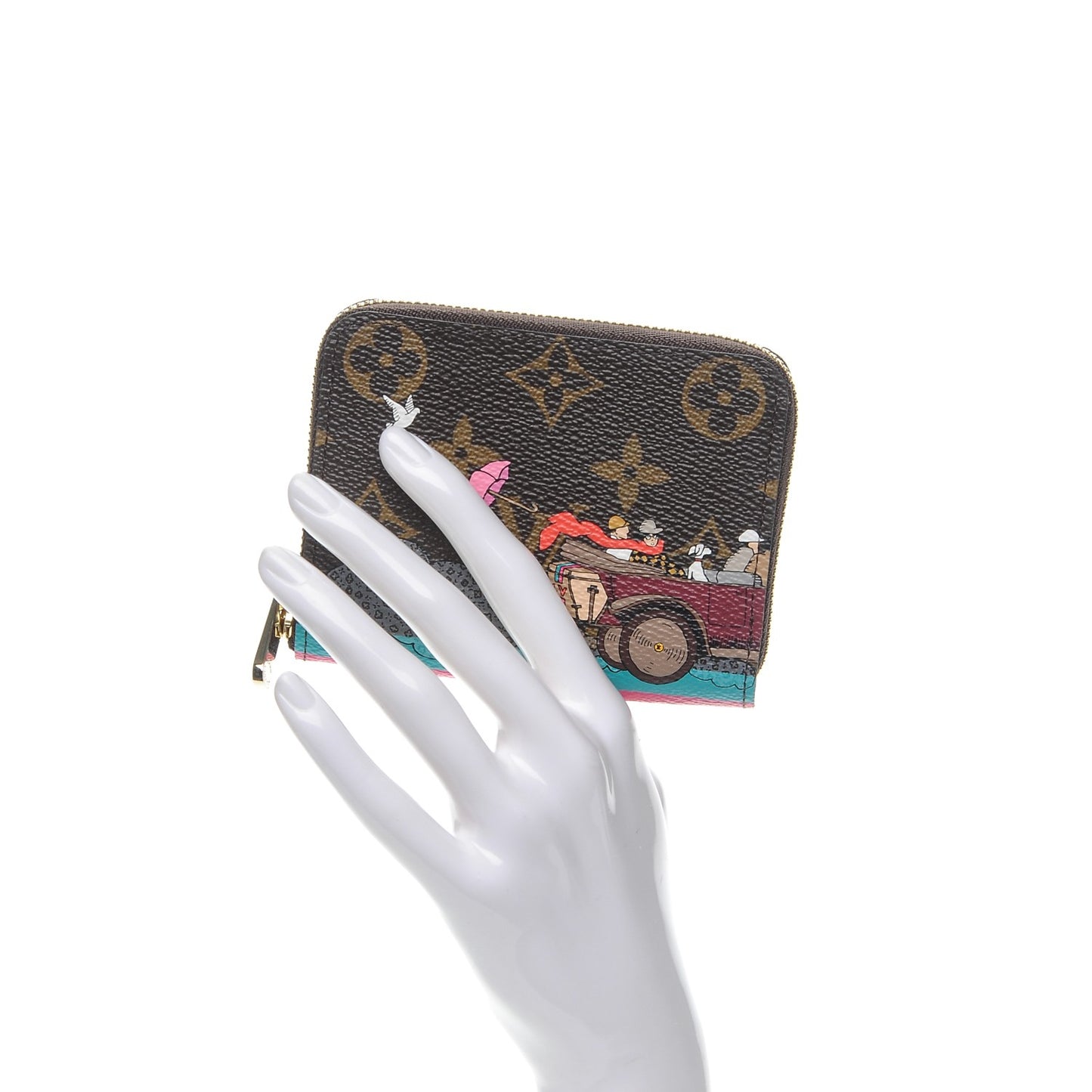 Monogram 2015 Christmas Animation Zippy Coin Purse