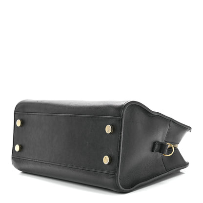 Saint Laurent Calfskin Monogram Baby Cabas Black 10 of 12