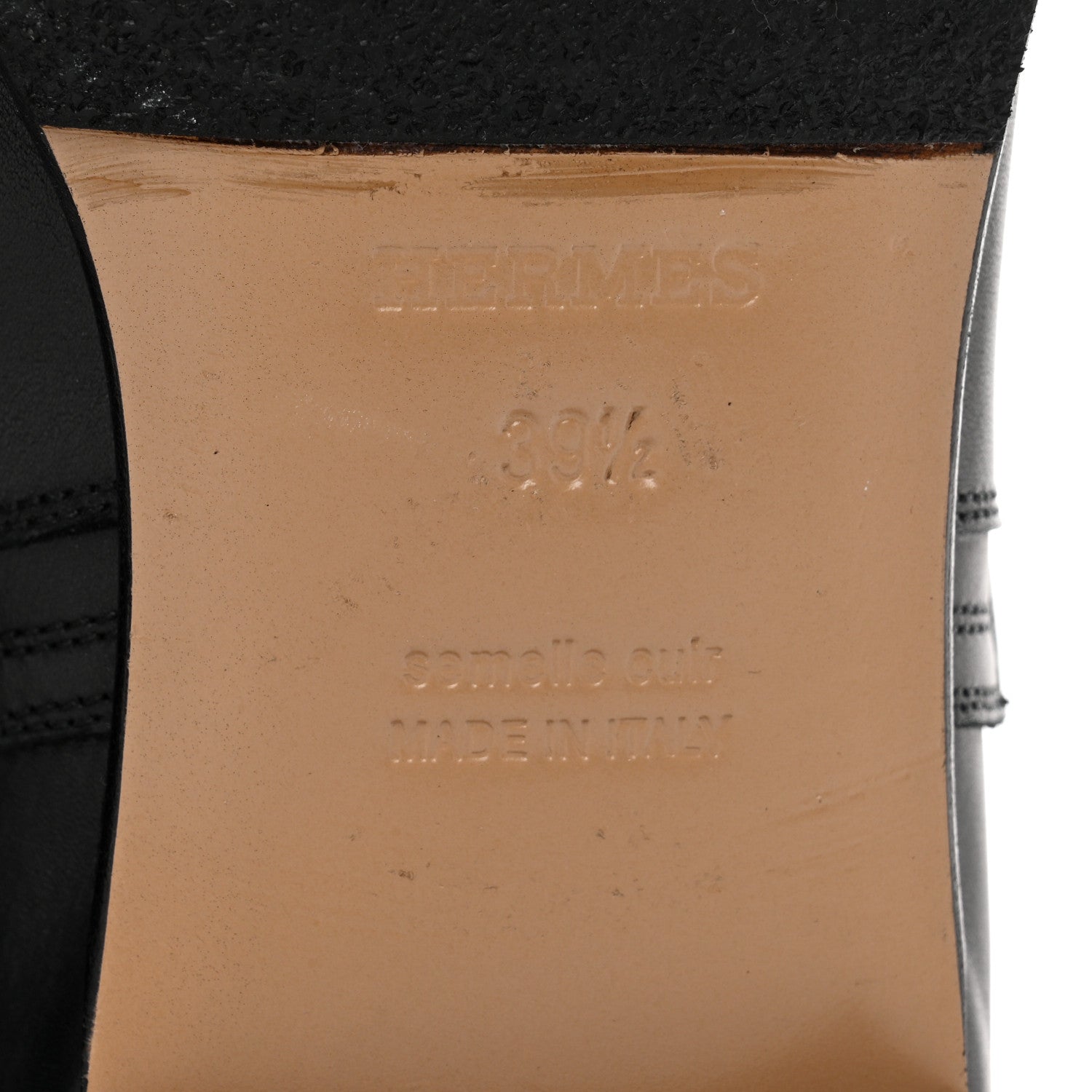 Hermes Calfskin Follow Ankle Boots 39.5 Black 8 of 10
