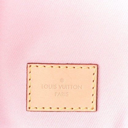 Louis Vuitton Damier Azur Graceful MM Rose Ballerine 5 of 9