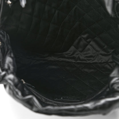 Chanel Shiny Calfskin Quilted Small Chanel 22 So Black 6 of 13