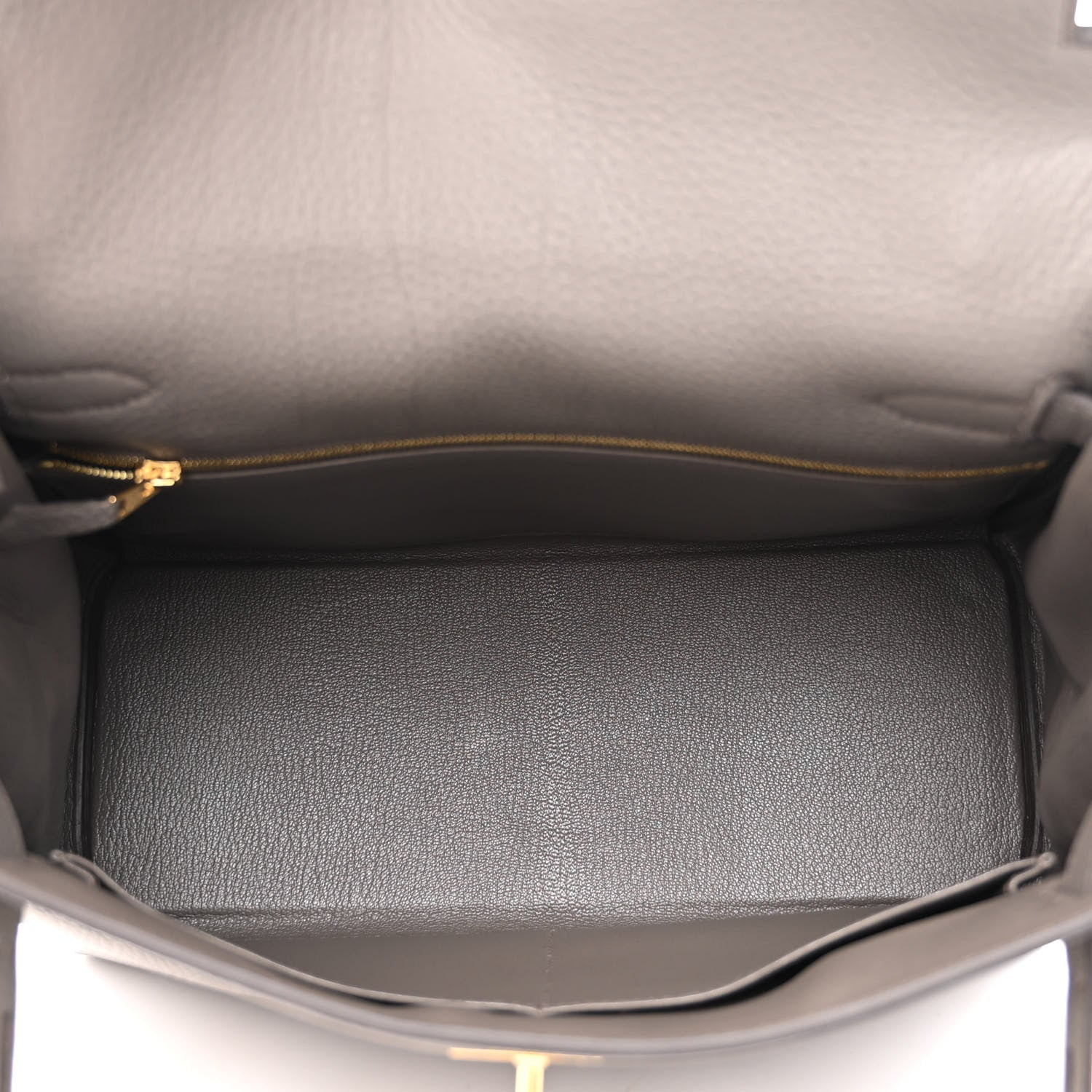 Hermes Togo Kelly Retourne 28 Etain 5 of 11