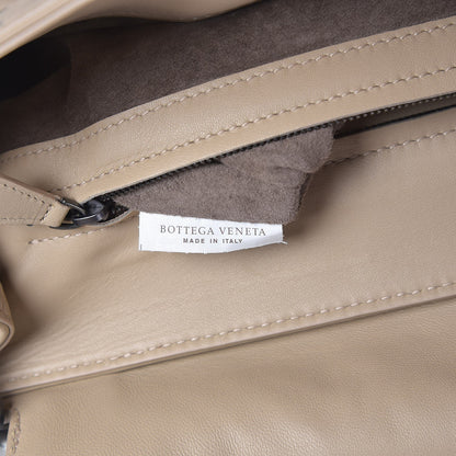 Bottega Veneta Nappa Intrecciato Rialto Shoulder Bag Mink 7 of 8