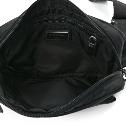 Prada Re-Nylon Saffiano Belt Bag Black 6 of 12
