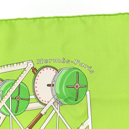 Hermes Silk Grande Roue Scarf 90 3 of 6